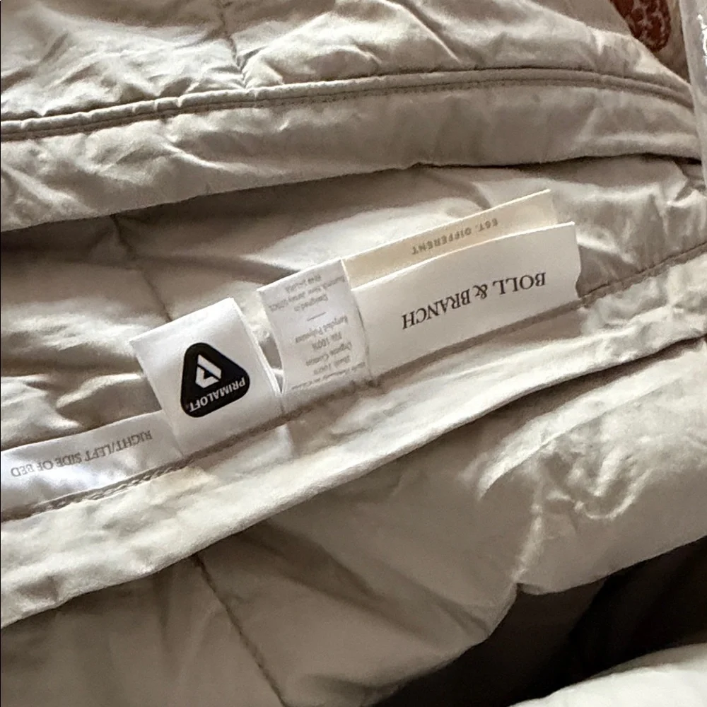 Boll & Branch Luxury alternative pewter Bed Blanket king/cal - Picture 1 of 4